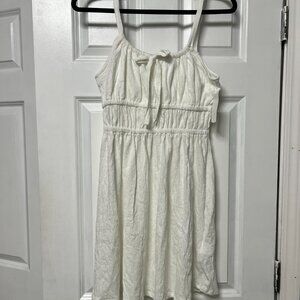 Billabong Cream Tie-Front Dress